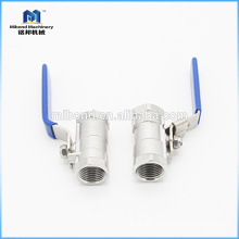 International Agent Food grade high pressure steel ball valve